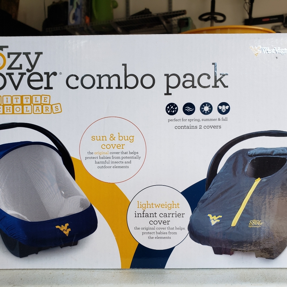 Little Scholars WVU Mountaineers Cozy Covers